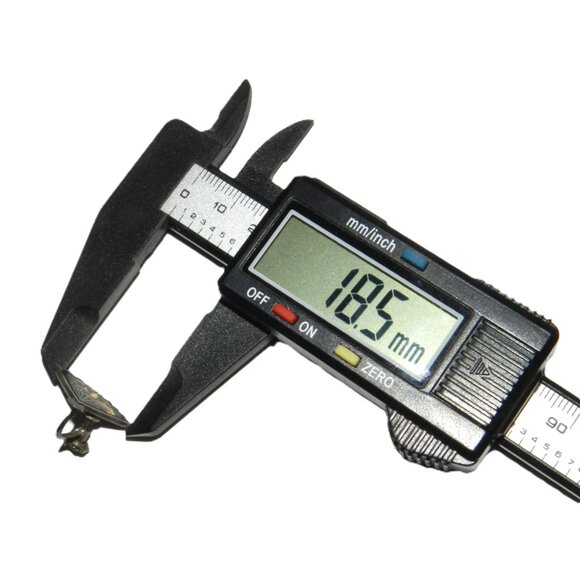 Vintage Silver Earrings Damascene Fan Japan Gold Tone - Picture 7 of 12